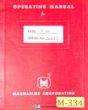 Magnaflux-Magnaflux TAQ 524 525 1006 1446, Parts and Wiring Manual 1954-TAQ 1006-TAQ 1446-TAQ 524-TAQ 525-ZA-28-05